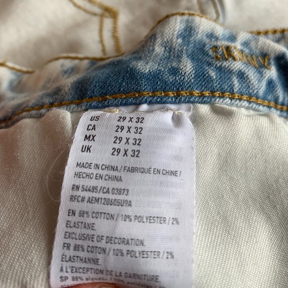 AEO Men Jeans, Extreme Flex, Straight,  W29/L32 - Picture 4 of 4